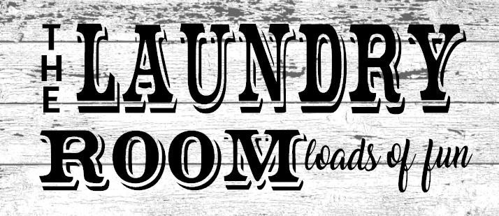 "The Laundry Loads of fun" Wall Sticker Vinyl Sticker