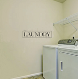 "The Laundry Room" Wall Sticker Vinyl Sticker