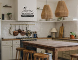 "WELCOME TO OUR FARMHOUSE" Wall Sticker Vinyl Sticker