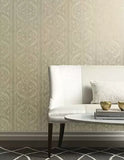 YORK WALLCOVERINGS, LINDBURG STRIPE WALLPAPER - GA6939