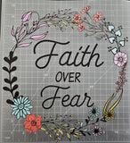 "FAITH OVER FEAR" DTF TRANSFER
