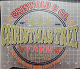 "GRISWOLD & CO. CHRISTMAS TREE FARM", DTF TRANSFER SHEET