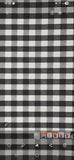 York, Clasic Gray and White Gingham, Checkered pattern - OA4680