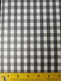 York, Clasic Gray and White Gingham, Checkered pattern - OA4680