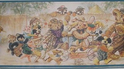 Encore Teddy Bears Wallpaper Border - B47471
