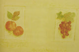 Norwall Light Yellow Fruit Wallpaper - TK25438
