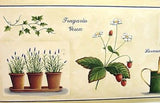 Village Floral & Butterfly Wallpaper Border - 5801837