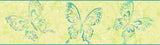 York Candice Olson Butterfly Wallpaper Border - CK7610B