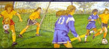 Imperial Girls Soccer Wallpaper Border - SC4322B