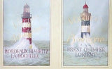 York Lighthouse French Posters Wallpaper Border - YR9459B