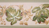 Fine Decor Leaf & Scroll Satin Wallpaper Border - FDB06958