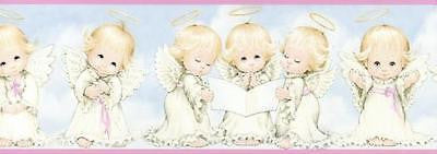 Chesapeake Baby Angels (pink) Wallpaper Border - FF03262B