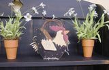 Spotted Chicken Basket with Chicken wire - 6449648