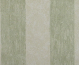 S.A. Maxwell Seaweed Green and Cream Faux Stripe Wallpaper - 7064-838