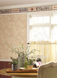 York Welcome To Our Home (Brown) Wallpaper Border - AC4421BD