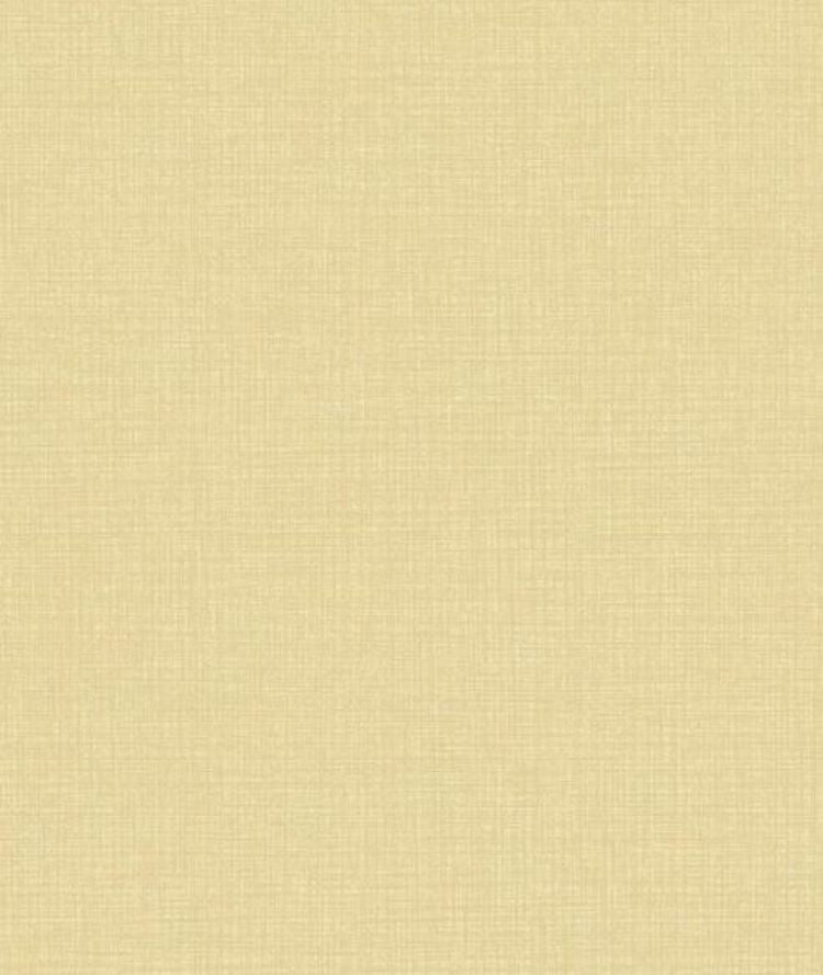 Asford House Golden Yellow Faux Linen Crosshatch Wallpaper - AT4206
