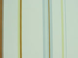 York Brown, Green & Blue Stripe Wallpaper - BM9125