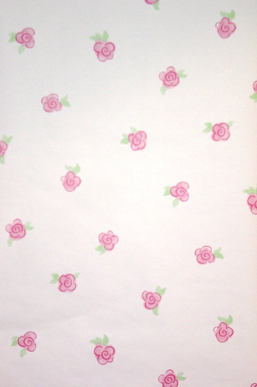 York Scattered Pink Painted Flower - BS7778