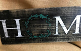 "Home" Distressed Wooden Sign - 32718