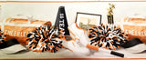 York Black & Orange Cheerleading Wallpaper Border - IN2692B