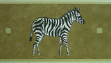 Zebra Wallpaper Border - 7213-383B