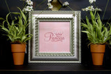 "Princess" w/Crown Framed Picture - 1417