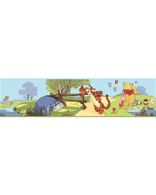 Pooh & Friends Peel & Stick Border - RMK1497BCS