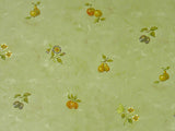 Beacon House Light Green Faux with Small Fruit Wallpaper - 22968