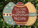 Egg-stra Special Welcome Small Garden Flag - X43788