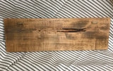 "farmhouse" Stained Wooden Sign - 32718
